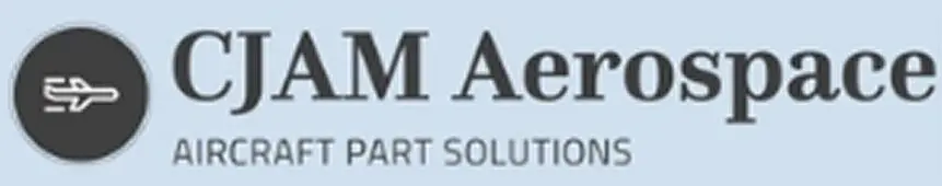 CJAM Aerospace branding with airplane icon